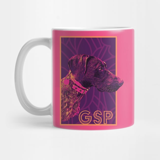 The Pink Pup - German Shorthaired Pointer by SR88 